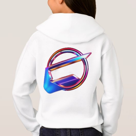 „E – Energie, Entwicklung, Ausdruck“ Hoodie (Rückseite)