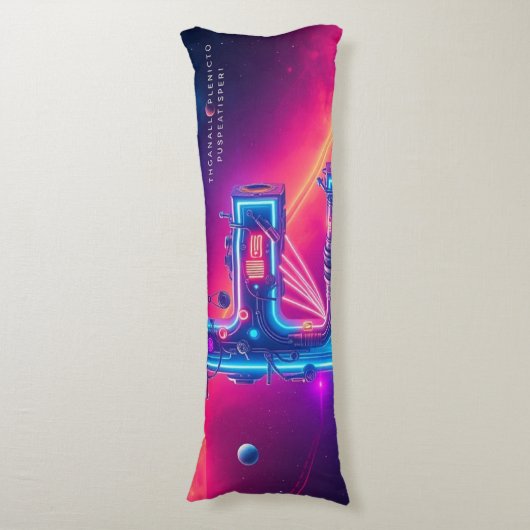 „E – Energie, Entwicklung, Ausdruck“ Seitenschläferkissen (Vorderseite Vertikal)