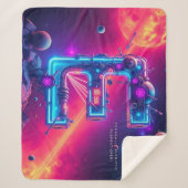 „E – Energie, Entwicklung, Ausdruck“ Sherpadecke (Vorderseite)