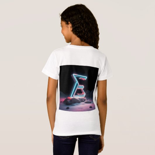 „E – Energie, Entwicklung, Ausdruck“ T-Shirt (Schwarz voll)
