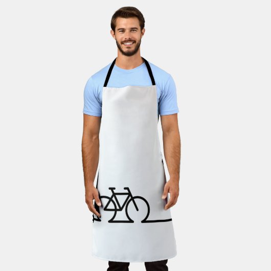 E fiets oplaadpunt lader symbool. Acculader Schürze (Getragen)