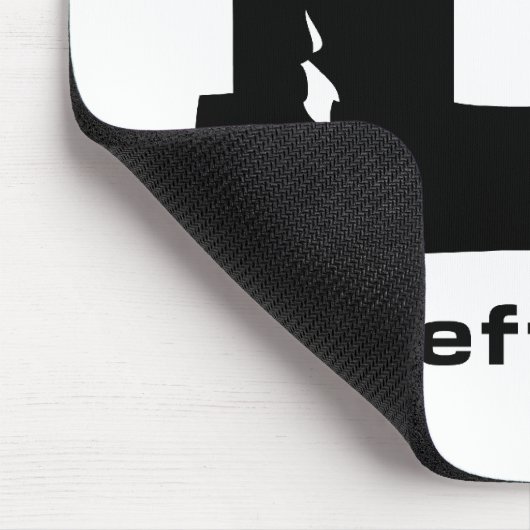 E für den Aufwand Mousepad (Ecke)