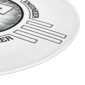 E FÜR ENGINEER SCHNEIDEBRETT (Ecke)