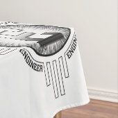 E FÜR ENGINEER TISCHDECKE (Beispiel)