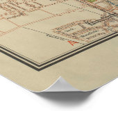 E. Gaebler’s Grosser Plan von Leipzig (1943) Poster (Ecke)