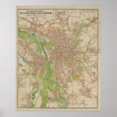 E. Gaebler’s Grosser Plan von Leipzig (1943) Poster (Vorne)