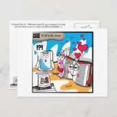 E gegen B - Nr.22 "Na ja, hallo da" Postkarte (Vorne/Hinten)