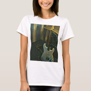 E-Gitarre Akustikbass Geschenk T-Shirt