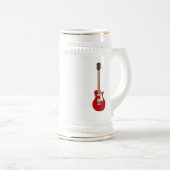 E-Gitarre Bierglas (VorderseiteRechts)