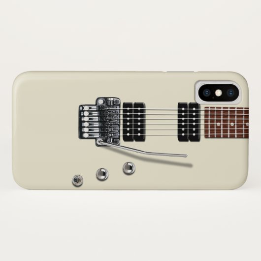 E-Gitarre Case-Mate iPhone Hülle (Rückseite (Horizontal))