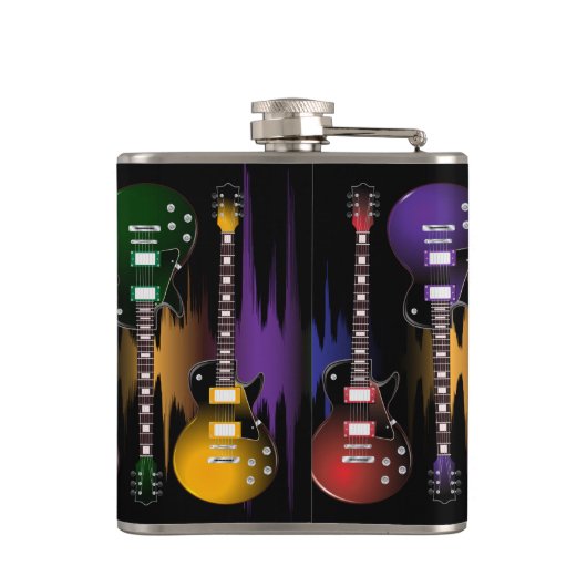 E-Gitarre Flachmann (Rückseite)