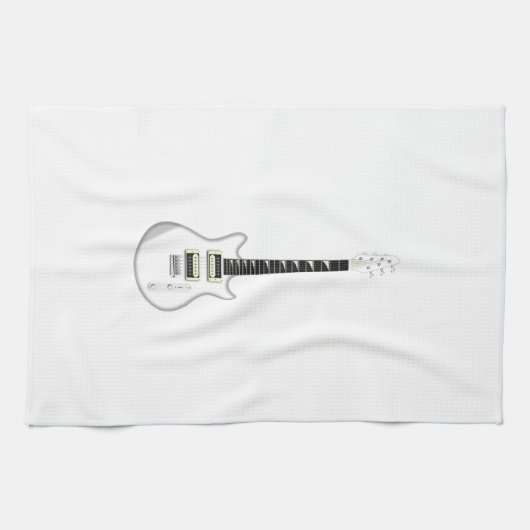 E-Gitarre Geschirrtuch (Horizontal)