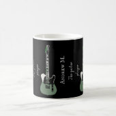E-Gitarre / Gitarrist Coffee Tasse (Mittel)