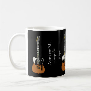 E-Gitarre / Gitarrist Coffee Tasse