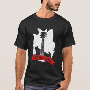 E-Gitarre Heavy Metal Musik Festival Konzert T-Shirt