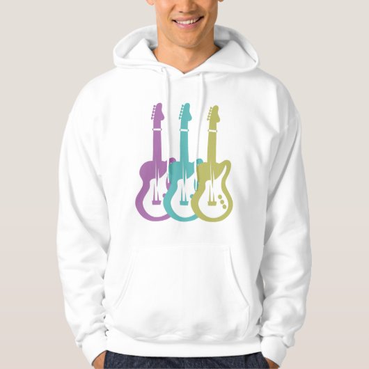 E-Gitarre Hoodie (Vorderseite)