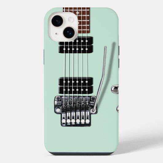 E-Gitarre iPhone Hülle (Rückseite)