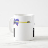 E-Gitarre Kaffeetasse (Vorderseite Links)