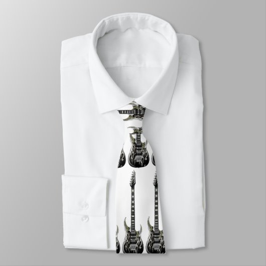 E-GITARRE KRAWATTE (Gebunden)