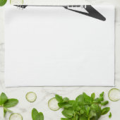 E-Gitarre Küchentuch (Gefaltet)