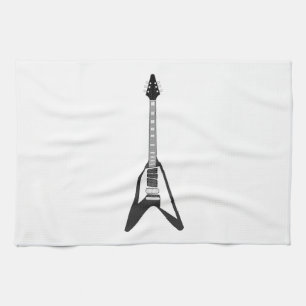 E-Gitarre Küchentuch