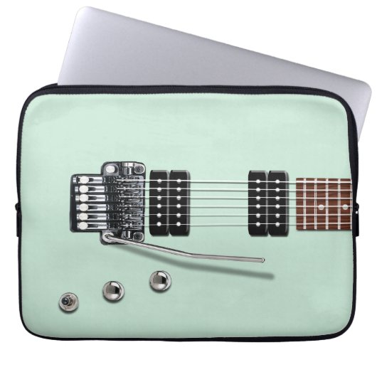 E-Gitarre Laptopschutzhülle (Vorderseite)