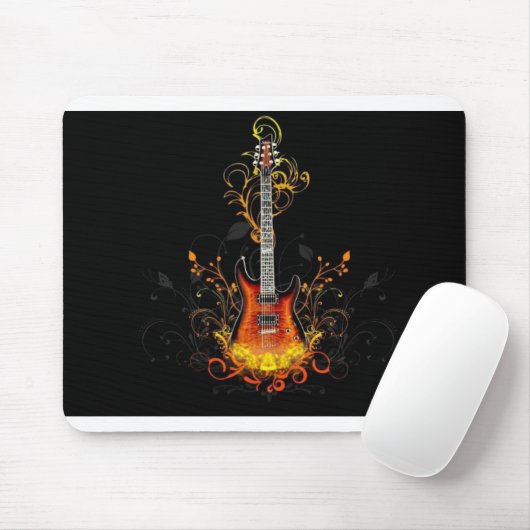 E-Gitarre Mousepad (Mit Mouse)