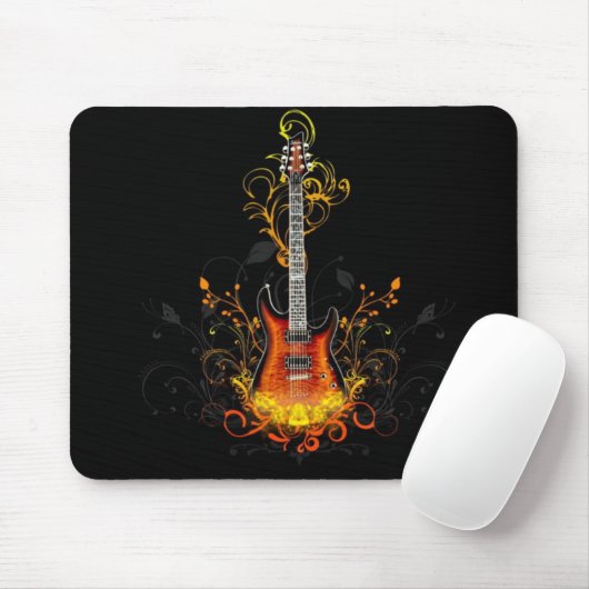 E-Gitarre Mousepad (Mit Mouse)
