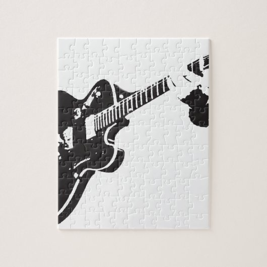 E-Gitarre Puzzle (Vertikal)