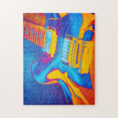 E-Gitarre Puzzle (Vertikal)