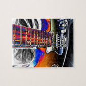 E-Gitarre Puzzle (Horizontal)