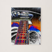 E-Gitarre Puzzle (Vertikal)