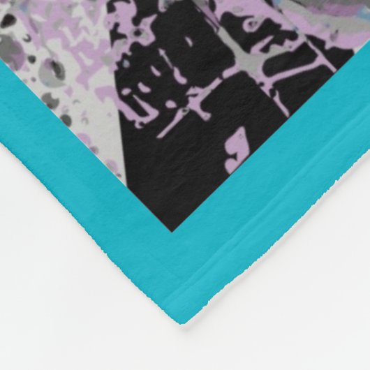 E-Gitarren-Decke Fleecedecke (Ecke)