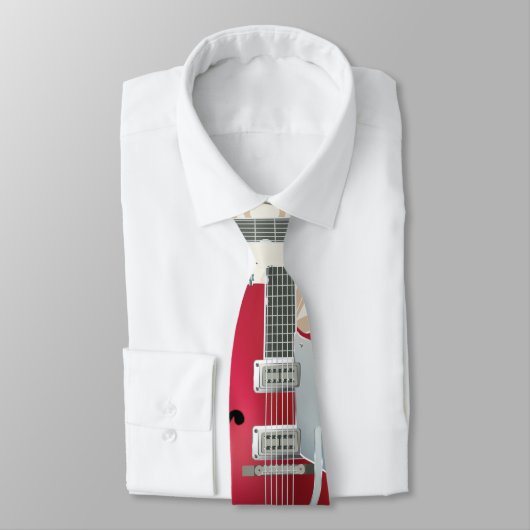 E-Gitarren-Entwurf Krawatte (Gebunden)