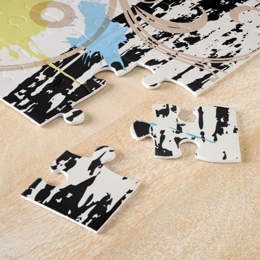 E-Gitarren-Entwurf Puzzle (Seite)