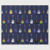 E-Gitarren Geschenkpapier (Flach)
