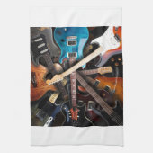 E-Gitarren-Konzept Handtuch (Vertikal)