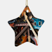 E-Gitarren-Konzept Keramik Ornament (Rechts)