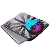 E-Gitarren-Laptop-Hülse Laptopschutzhülle (Vorne Knopf)