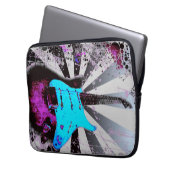 E-Gitarren-Laptop-Hülse Laptopschutzhülle (Vorderseite Links)