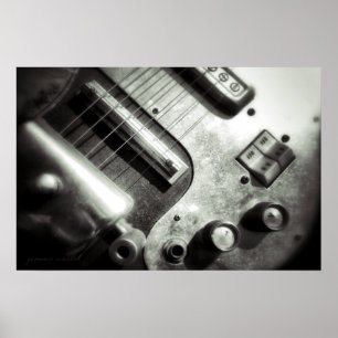 E-Gitarren-Plakat Poster