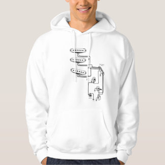 E-GitarrenBauschaltplan Hoodie