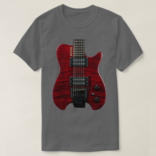 E-Gitarrenfreak T-Shirt (Design vorne)