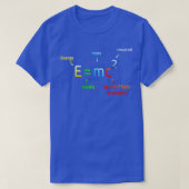 E gleich M C Squared E=MC2 Wissenschaftliche Gleic T-Shirt (Design vorne)