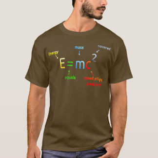 E gleich M C Squared E=MC2 Wissenschaftliche Gleic T-Shirt