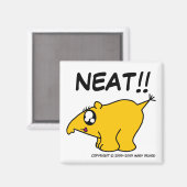 e.h.r. Keanu "Neat!" Magnet (Vorderseite/Rückseite)