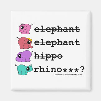 e.h.r.. Logomagnet Magnet