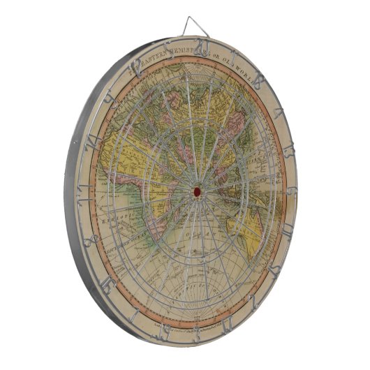 E. Hemisphäre Dartscheibe (Vorderseite Links)