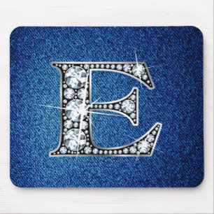 E-Imitate -"Diamant Bling" auf Denim Mousepad