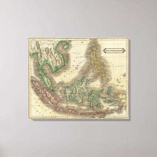 E Indien Leinwanddruck (Vorderseite)